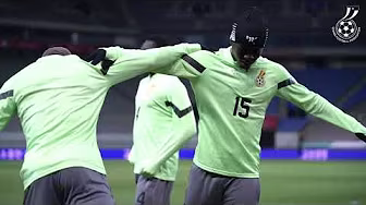 BLACK STARS FINAL TRAINING AT THE SEOUL WORLD CUP STADIUM