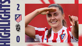 Atlético de Madrid Femenino 2-0 FC Badalona | ⚽ Bøe Risa & Lydia | HIGHLIGHTS, Liga F - MD11