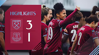 First League Win For The Hammers! ⚒️ | West Ham Women 3-1 Everton Women | Women's Super League