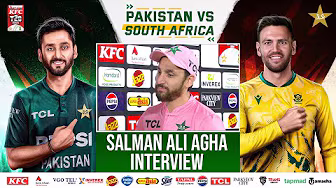 Salman Ali Agha Interview | Pakistan vs South Africa T20I Series | 1st T20I | PCB | M2R1U