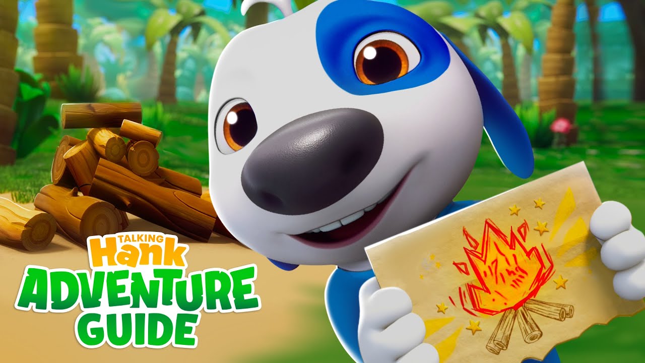 How To Make A Campfire 🔥⛺️ Talking Hank's Adventure Guide: Island Living