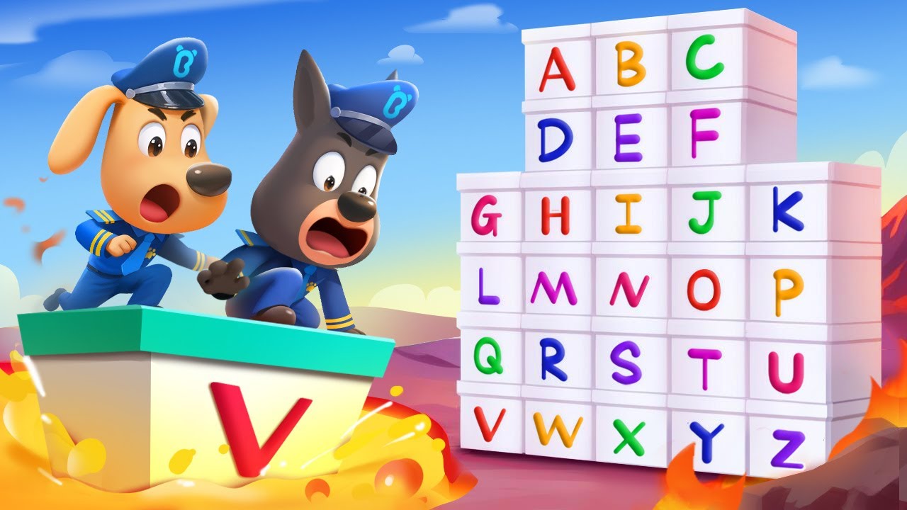 ABC Surprise Box | A to Z! Kids Learn English Alphabet | Educational Cartoon | Sheriff Labrador