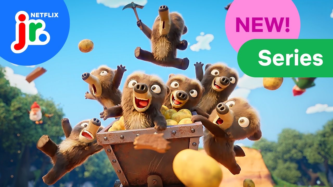 7 Bears NEW Series Trailer 🐻 Netflix Jr