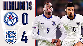 Mubama Double & Nwaneri Beauty! | Slovakia U21 0-4 England U21 | UEFA EURO Qualifiers | Highlights