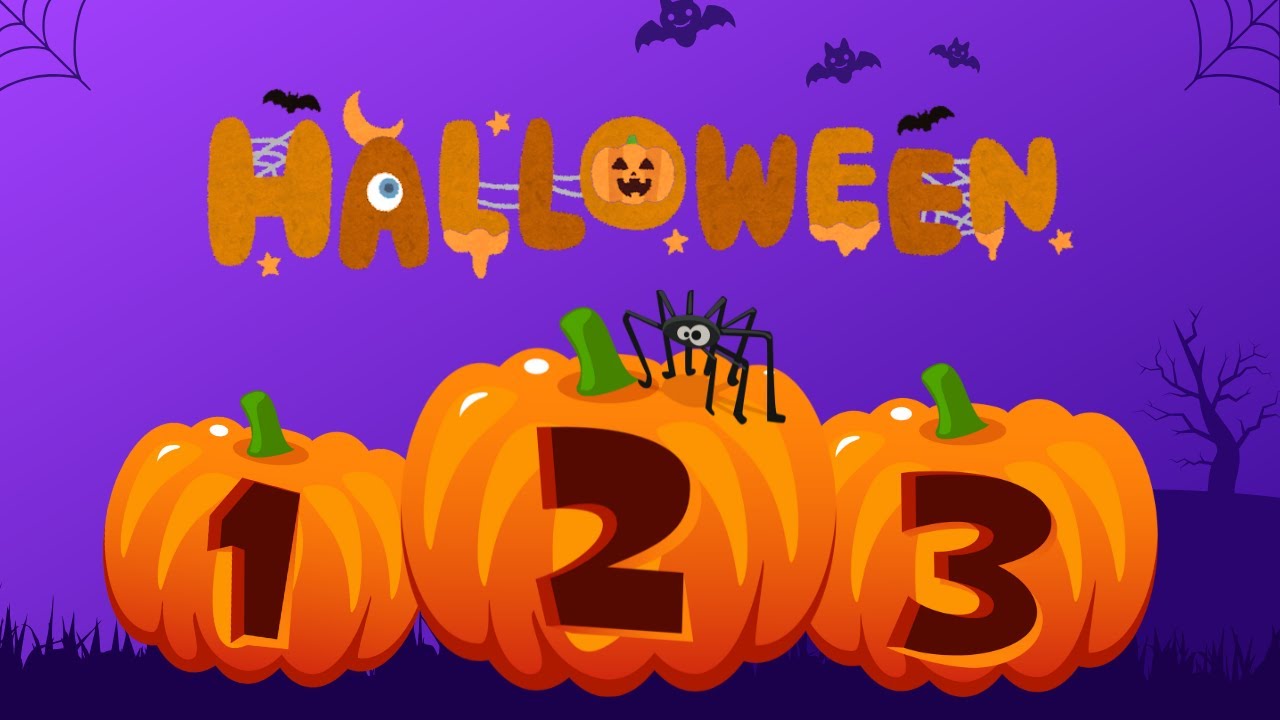 Halloween Song | Pumpkins Counting | Counting 1-10 for Kids