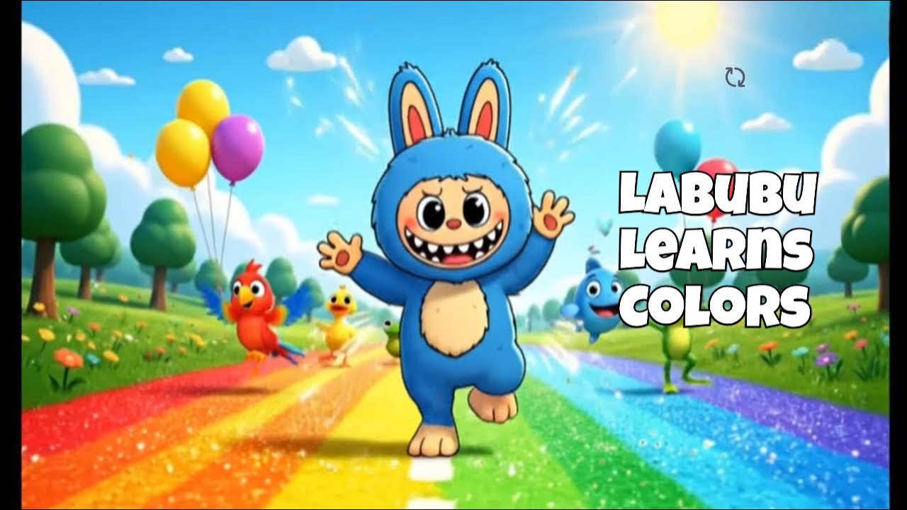 Labubu Learns Colors | Labubu Song | Fun Learning for Kids