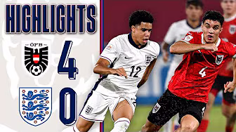 Young Lions Defeated By Austria | Austria U17 4-0 England U17 | FIFA Under-17 World Cup | Highlights