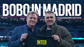 BOBO IN MADRID | NFL EUROPEAN TOUR 🏈🇪🇸