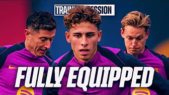 ALL INTERNATIONAL PLAYERS BACK for FC Barcelona Training 🔵🔴