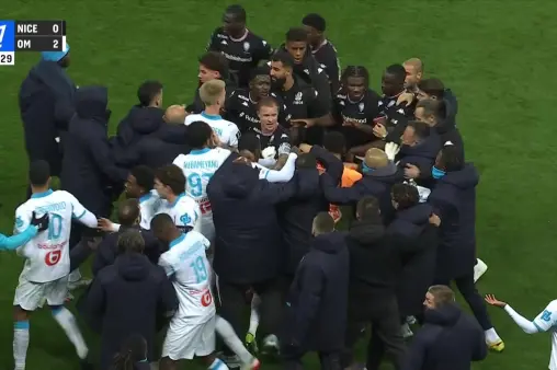 Nice VS Marseille Highlight