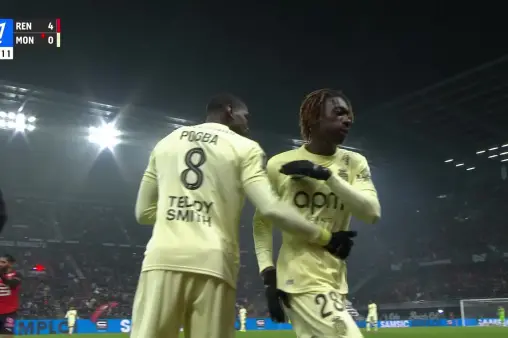 Rennes VS Monaco Highlight