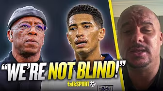 "LET THE LAD PLAY!" Gabby Agonlahor AGREES with Ian Wright's comments on Bellingham's  Treatment!