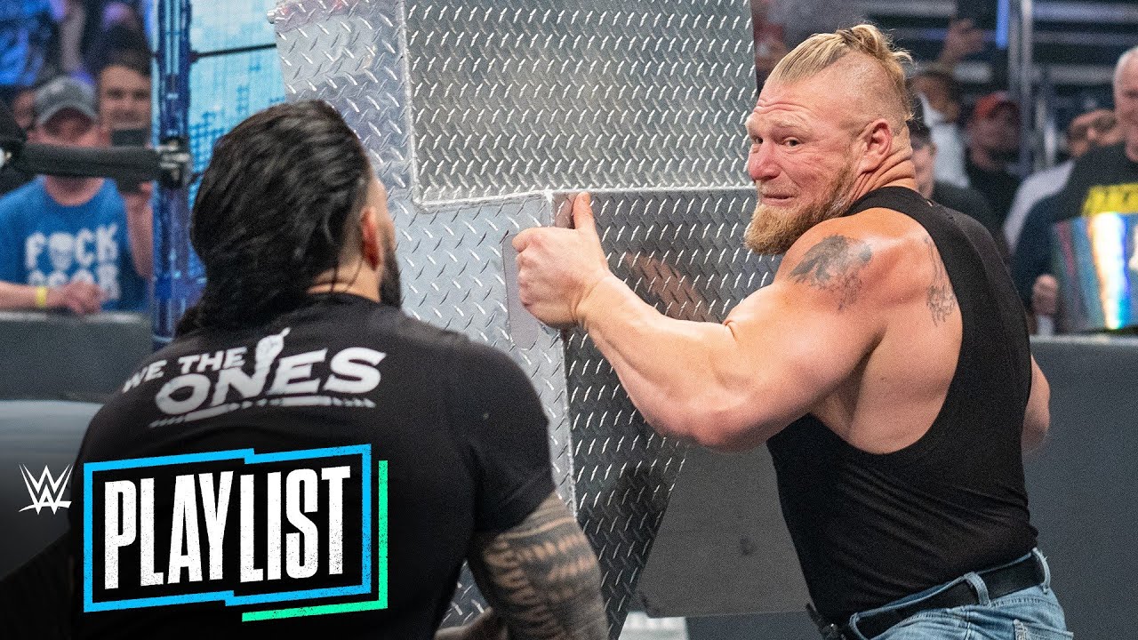 Roman Reigns vs. Brock Lesnar craziest brawls: WWE Playlist