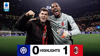 𝗣𝘂𝗹𝗶𝘀𝗶𝗰 e 𝗠𝗔𝗜𝗚𝗡𝗔𝗡! Il Derby è ❤️🖤 | Inter 0-1 AC Milan | Highlights Serie A 2025/26