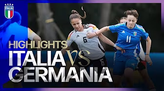 Highlights: Italia-Germania 0-1 | Under 16 Femminile | Amichevole