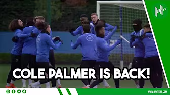 Cole Palmer RETURNS to Chelsea training