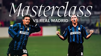 SEMPLICEMENTE RONALDO E BAGGIO A SAN SIRO 27 ANNI FA 💫 | MASTERCLASS vs REAL MADRID 🖤💙