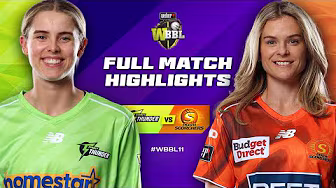Sydney Thunder v Perth Scorchers Match Highlights | #WBBL11