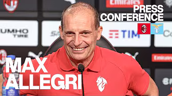Allegri: ‘A palla persa, serve il gusto di duellare’ | Milan-Lazio | Conferenza Stampa