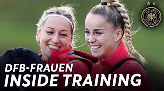 Volley-Traumtore vor dem Finale 😮💨🇩🇪🇪🇸 | Inside Training DFB-Frauen