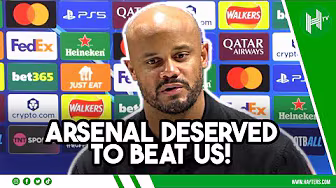 NO ONE wants to be the BEST in November! | Vincent Kompany | Arsenal 3-1 Bayern Munich