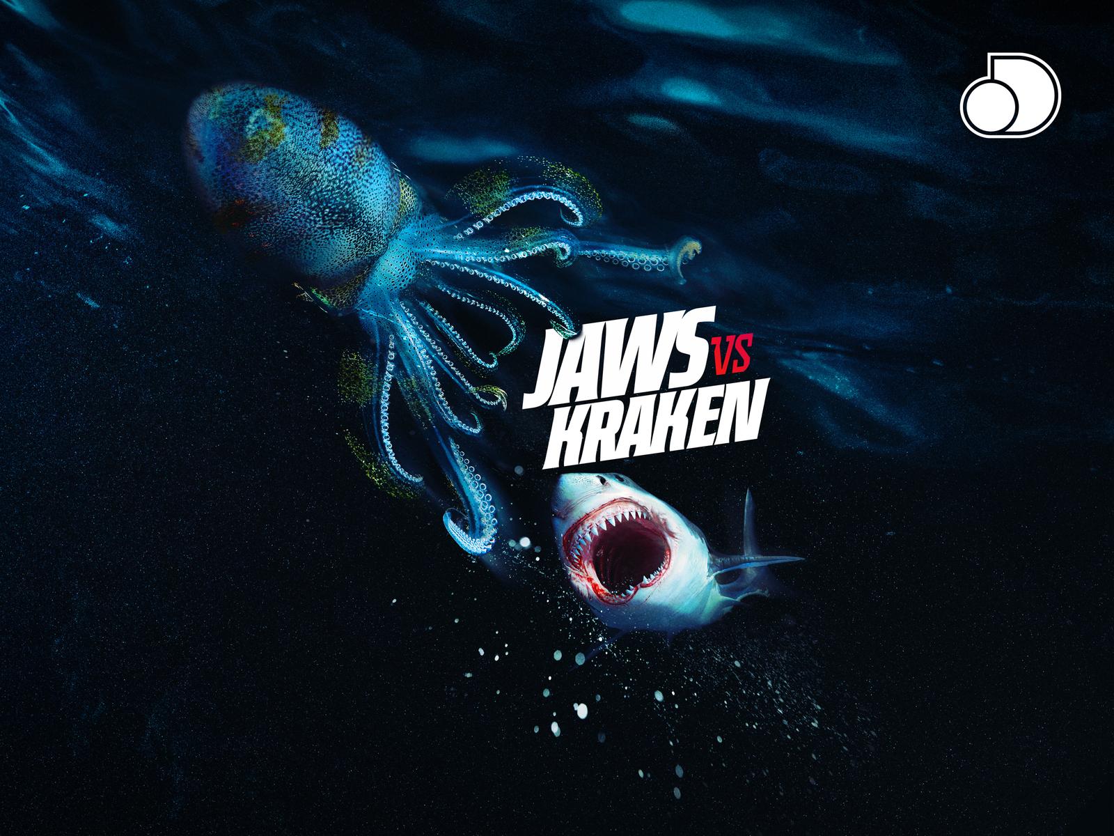 Poster Jaws vs Kraken