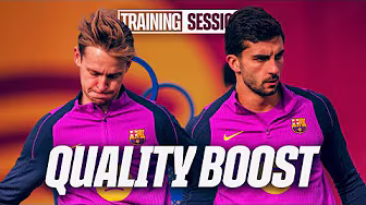 LEVEL UPGRADE! 📈 Key Players Find ELITE Form in FC Barcelona Training 🔵🔴
