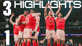 HIGHLIGHTS | Arsenal vs Bayern Munich (3-1) | Martinelli, Madueke & Timber maintain 100% UCL record