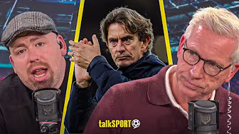 "WAY OUT HIS DEPTH!" Alan Pardew DEFENDS Thomas Frank From Caller Who Says "He Has To Go!"