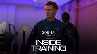 MARTIN ODEGAARD SPECIAL 🔬 | INSIDE TRAINING | An exclusive skipper focus ahead of Chelsea test | EPL