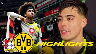 Adeyemi & Anselmino secure away win! | Highlights | Bayer Leverkusen - BVB 1:2