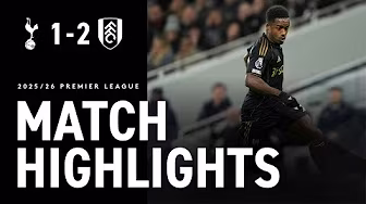 HIGHLIGHTS | SPURS 1-2 FULHAM | BIG WIN UNDER THE LIGHTS 🙌