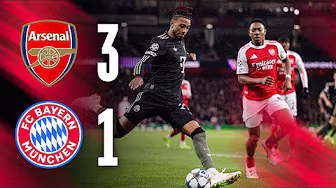 First defeat of the season in top clash | Arsenal FC - FC Bayern | Champions League Highlights