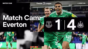 Malick Thiaw is AMAZING | Match Cam 🎥 Everton 1 Newcastle United 4