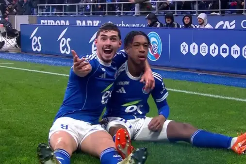 Strasbourg VS Brest Highlight