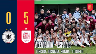 Resumen #SUB19 | Alemania 0-5 España | Tercera jornada, Ronda 1 Europeo | 🔴 SEFUTBOL