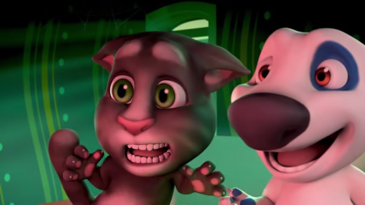 Talking Tom Shorts 37 - Scary Movie