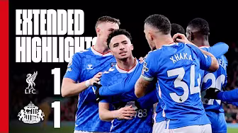 Extended Premier League Highlights | Liverpool FC 1 - 1 Sunderland AFC