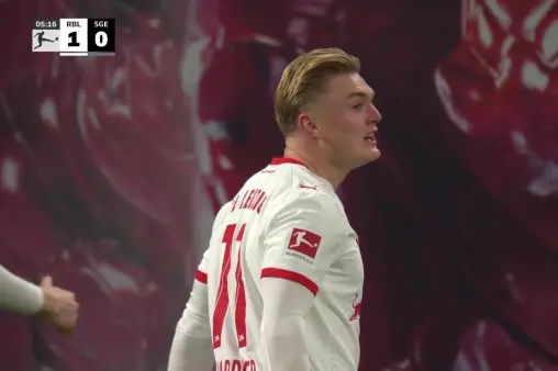 RB Leipzig VS Eintracht Frankfurt Highlight