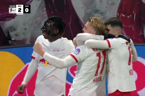RB Leipzig VS Eintracht Frankfurt Highlight