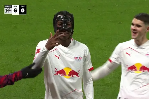 RB Leipzig VS Eintracht Frankfurt Highlight
