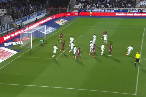 Auxerre VS Metz Highlight