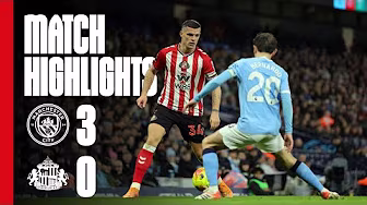 Defeat At The Etihad  | Man City 3 - 0 Sunderland AFC | Premier League Highlights