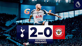 Tottenham Hotspur 2-0 Brentford | Extended Premier League Highlights