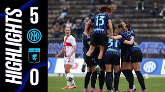 NERAZZURRE ALL'ASSALTO 🤩🖤💙  | INTER 5-0 GENOA | SERIE A WOMEN | HIGHLIGHTS