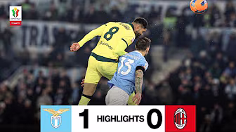 Il viaggio in Coppa Italia dei rossoneri si conclude all'Olimpico | Lazio 1-0 AC Milan | Highlights