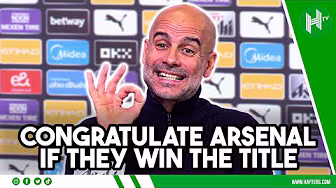 If Arsenal WIN I will be FIRST to CONGRATULATE Mikel | Pep Guardiola EMBARGO