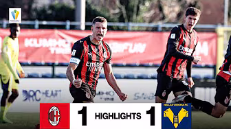 Scotti-gol, ma Primavera bloccata dall'Hellas | AC Milan 1-1 Verona | Primavera 1 Highlights