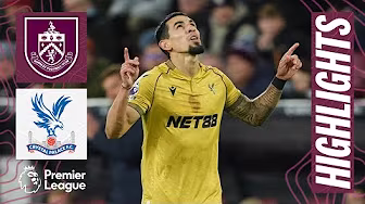 Muñoz Header Downs Clarets | HIGHLIGHTS | Burnley 0 - 1 Crystal Palace