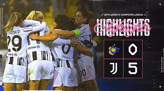 A FIVE-GOAL SHOW 💥 | St. Pölten 0-5 Juventus Women | HIGHLIGHTS Uefa Women's Champions League